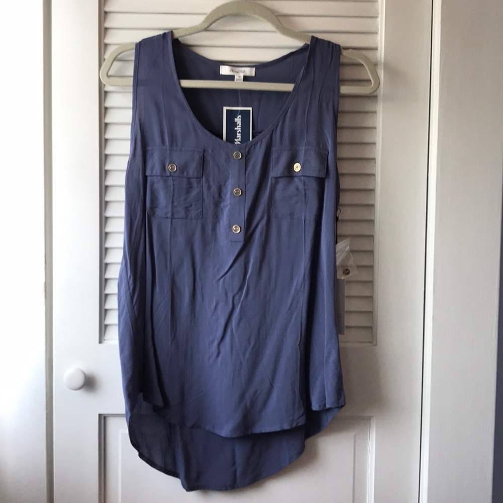 Stylish Blue Tank